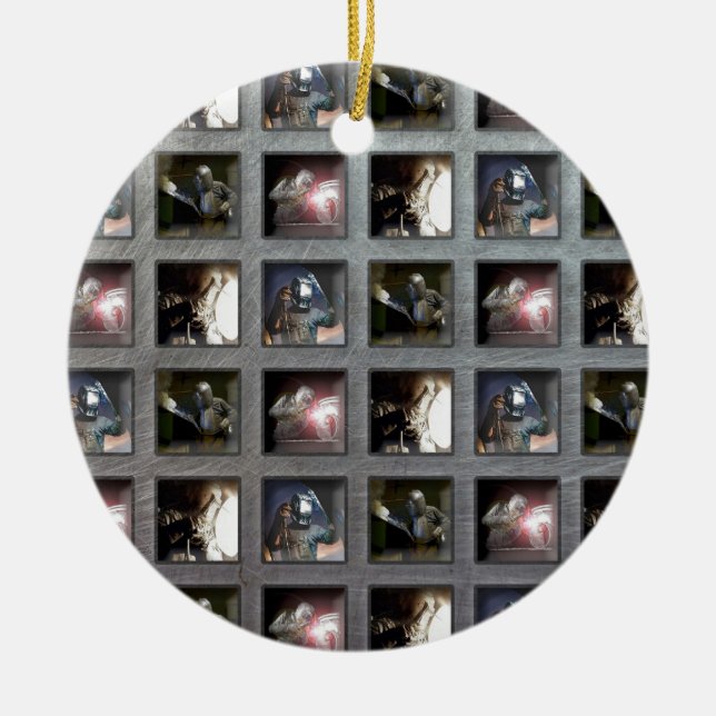 Adorno De Cerámica Modelo de la soldadura (Frente)