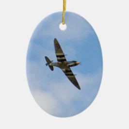 Adorno De Cerámica Modelo de Spitfire MK IX MK923