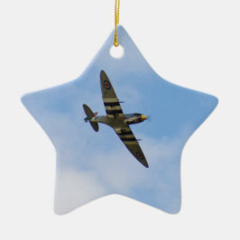 Adorno De Cerámica Modelo de Spitfire MK IX MK923