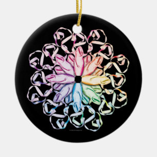 Adorno De Cerámica Modelo del ballet (espectral)