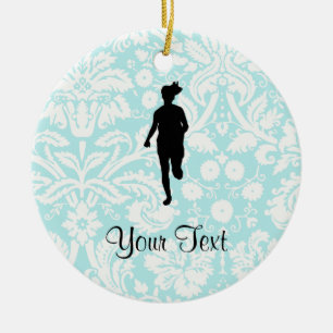 Adorno De Cerámica Modelo del damasco; Funcionamiento del chica