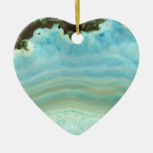 Adorno De Cerámica Modelos poner crema azules del cristal de la