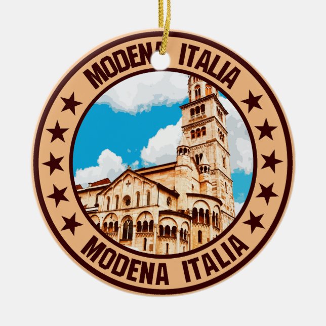 Adorno De Cerámica Modena (Frente)