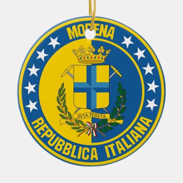 Adorno De Cerámica Modena (Frente)