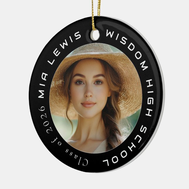 Adorno De Cerámica Modern 2 Photo Grad  (Izquierda)