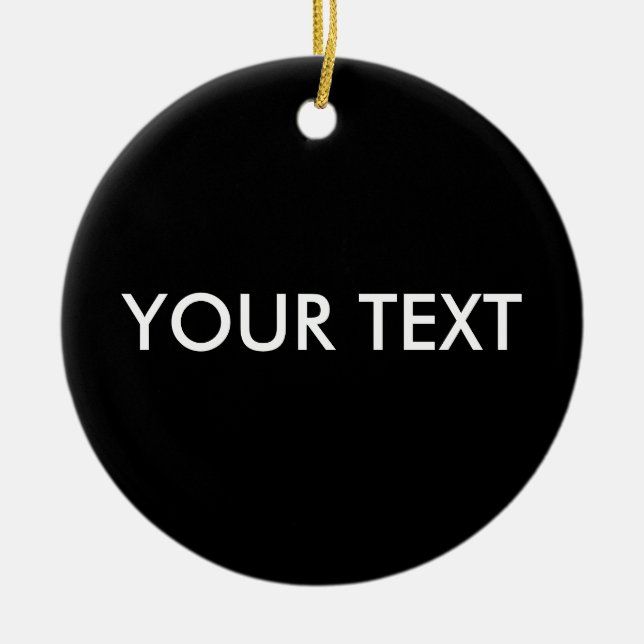 Adorno De Cerámica Moderno y moderno Personalizado profesional Nombre (Frente)