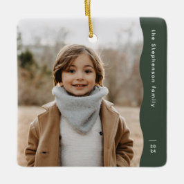 Adorno De Cerámica Moderno y moderno vacaciones de foto única