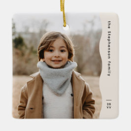 Adorno De Cerámica Moderno y simple foto foto con borde ondulado vaca