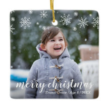 Modernos copos de nieve, Navidades elegantes de fo