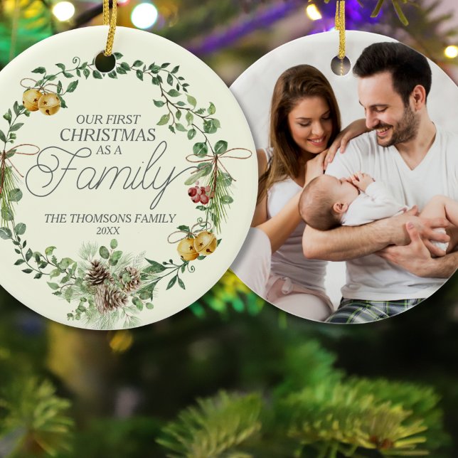 Adorno De Cerámica Modernos y elegantes Navidades botánicos florales  (Subido por el creador)