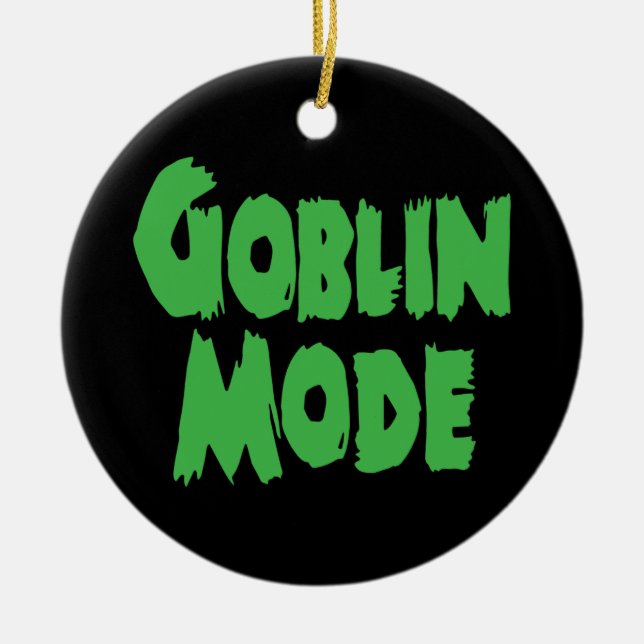 ADORNO DE CERÁMICA MODO GOBLIN (Frente)