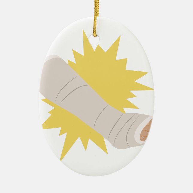 Adorno De Cerámica Molde de la pierna (Frente)