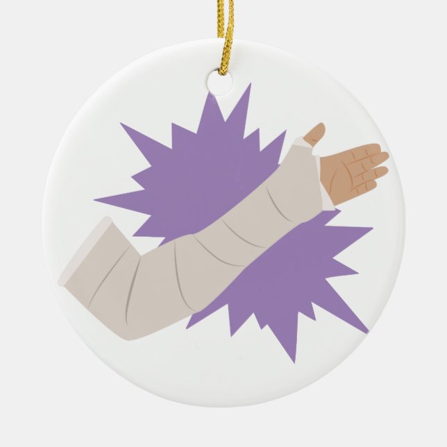 Adorno De Cerámica Molde del brazo (Frente)