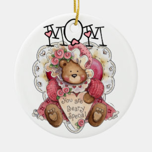 Adorno De Cerámica MOM - Especial Beary - SRF