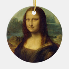 Adorno De Cerámica Mona Lisa by Leonardo Da Vinci