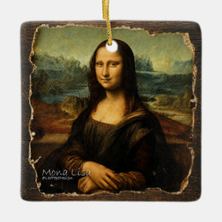 Adorno De Cerámica MONA LISA, la Joconde,