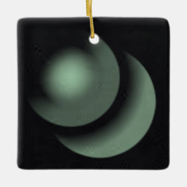 Adorno De Cerámica Moneda de invierno 9 | MERRY NAVIDAD | m3gallerySt