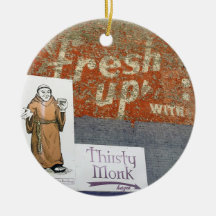 Monje sediento, Asheville, Navidades monjes sedien