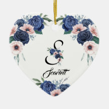Monograma floral personalizado