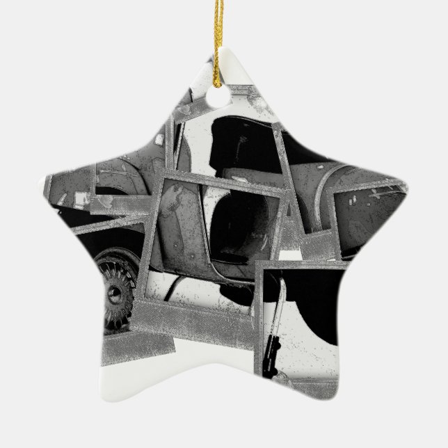 Adorno De Cerámica Montaje de la vespa (Frente)