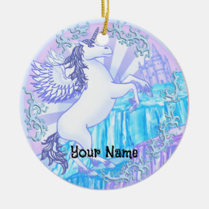 Adorno De Cerámica Montaña de cristal Pegasus