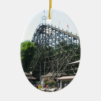 Adorno De Cerámica Montaña rusa de Phoenix en Knoebels