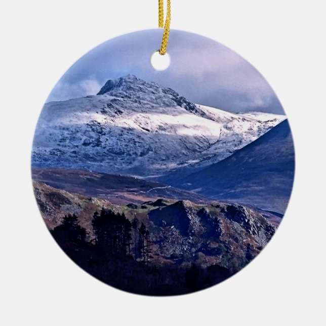 ADORNO DE CERÁMICA MONTAÑAS (Frente)