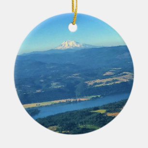 Adorno De Cerámica Monte Adams, Washington