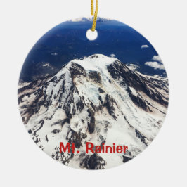Adorno De Cerámica Monte Rainier, Washington, Cascaderas