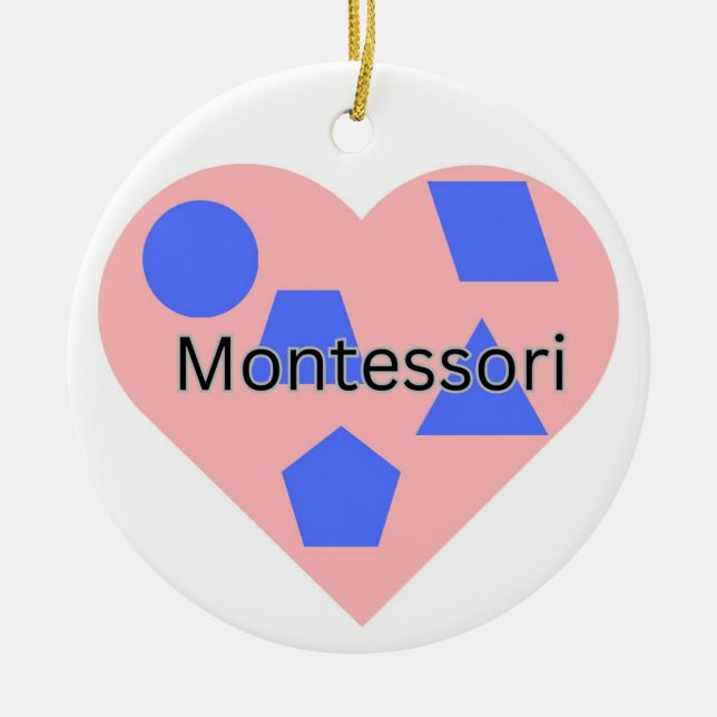 Adorno De Cerámica Montessori (Frente)