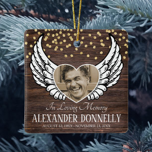 Adorno De Cerámica Monumento a la Foto Rusa   Ángel Navidades