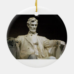 Adorno De Cerámica Monumento a Lincoln