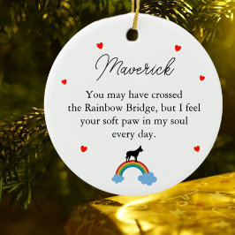 Adorno De Cerámica Monumento a los Personalizados de perros de Malino