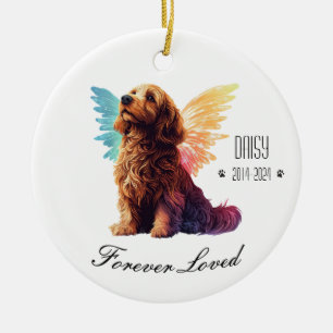 Adorno De Cerámica Monumento al Perro Personalizado