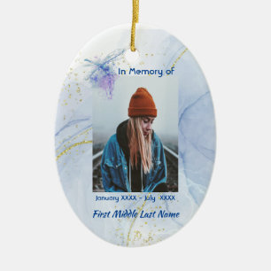 Adorno De Cerámica Monumento conmemorativo a la libélula conmemorativ