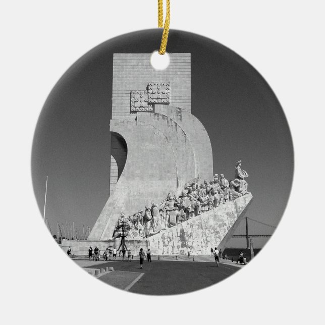 Adorno De Cerámica Monumento fresco el | Padrão Descobrimentos de los (Frente)