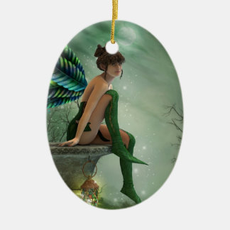Adorno De Cerámica Moonlight Fairy