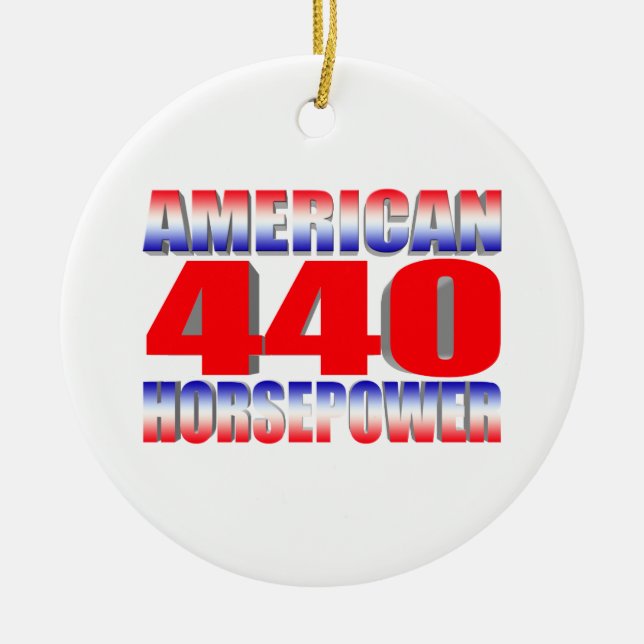 Adorno De Cerámica Mopar 440 Dodge (Frente)