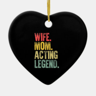 Adorno De Cerámica Mor Women Wife Mom