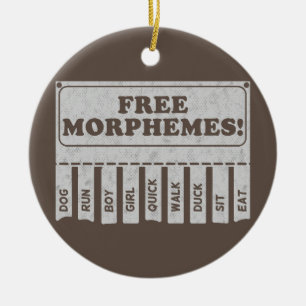Adorno De Cerámica Morphemes gratis