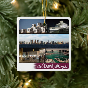 Adorno De Cerámica mosaico de zQA010 de DOHA, Qatar, Asia,