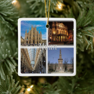 Adorno De Cerámica mosaico LMD117 MILÁN, Lombardía, Italia,