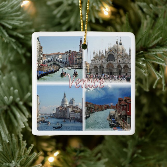 Adorno De Cerámica mosaico VNT023 VENECIA, Véneto, Italia, (Árbol)