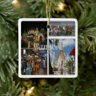 Adorno De Cerámica mosaico zTH008 de BANGKOK, Tailandia, Asia,