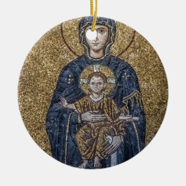 Adorno De Cerámica Mosaicos de Hagia Sofía (Frente)