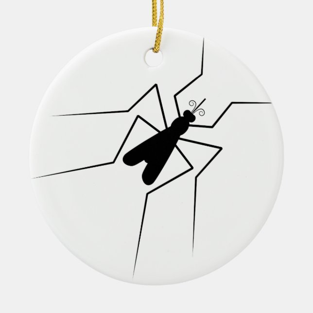 Adorno De Cerámica Mosquito (Frente)
