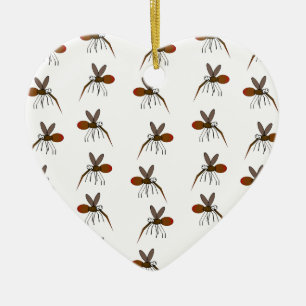 Adorno De Cerámica Mosquito