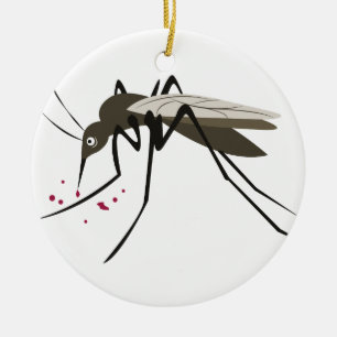 Adorno De Cerámica Mosquito