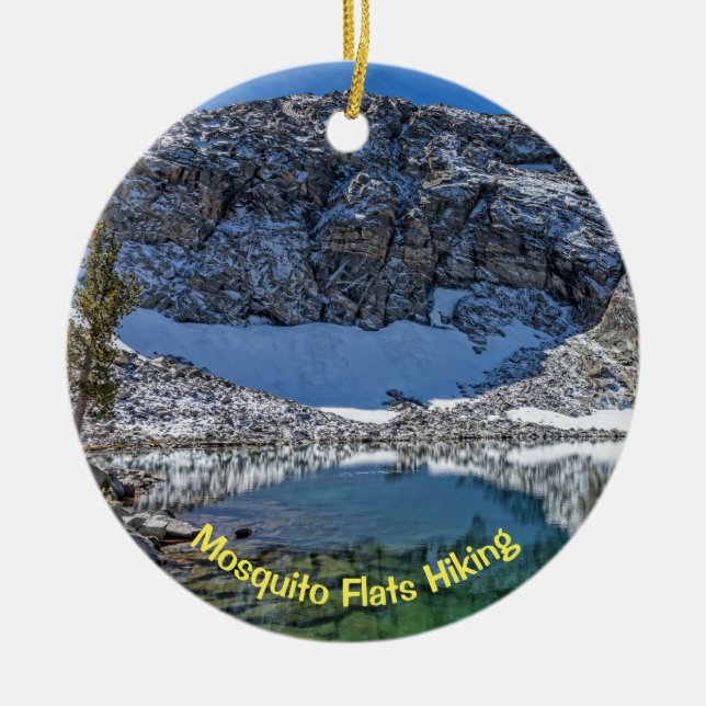 Adorno De Cerámica Mosquito Flata Senderismo, Valle de los Pequeños L (Frente)