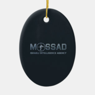Adorno De Cerámica Mossad - Agencia de Inteligencia Israelí - Alcance